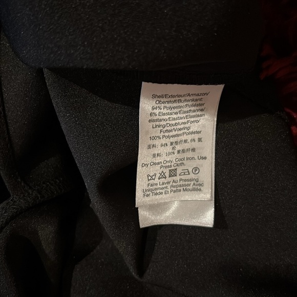 DKNY Black Elegant side Knot  Contemporary long sleeve dress Sz 10 - Picture 13 of 15